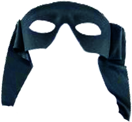 [CM1012-BK] Mask Without Nose