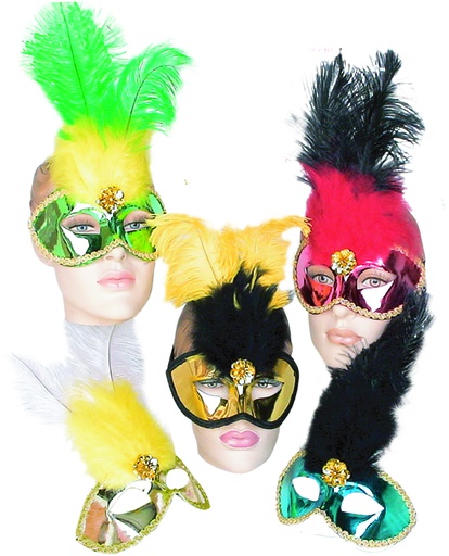 [CM222-G] Feather Mask