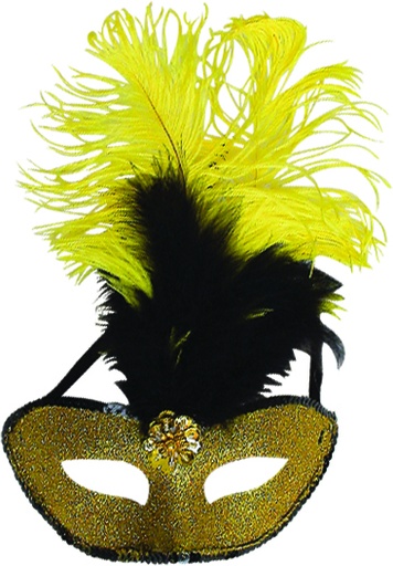 [CM222-GDM] Feather Mask