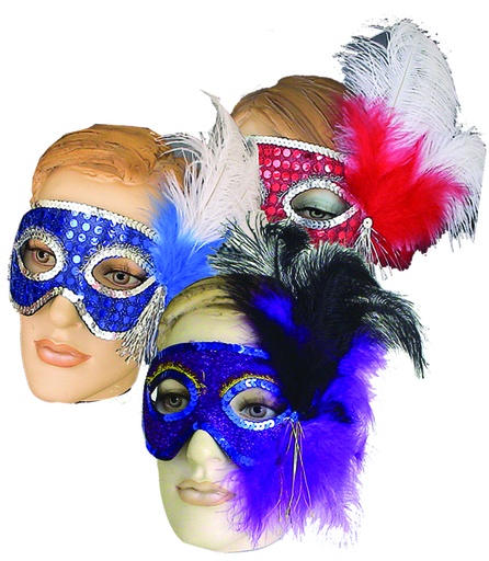 [CM85-B] Feather Mask