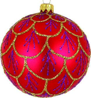 [DA022] Glass Bauble, 10cm
