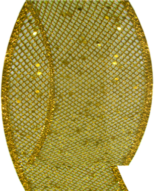 [DH091] Net Ribbon with Glitter, 9.1m