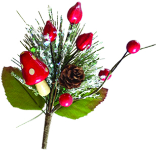 [EY027] 17cm Berry Spray