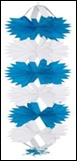 [FD19022] Hanging Column - Blue/White