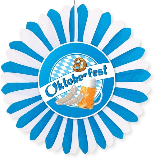 [FD41497F] 60cm Oktoberfest Fan