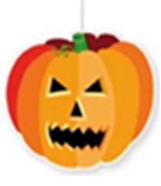 [FD78573K] 30cm Hanging Pumpkin