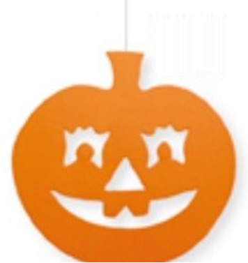 [FD78573P] Hanging Pumpkin, 30cm