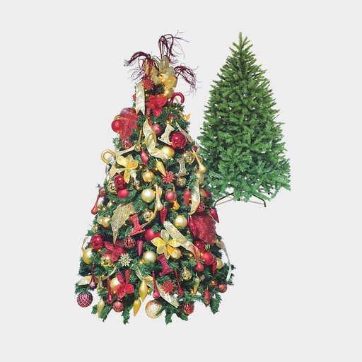 [HO16075-08GT] 8' (2.4m) Christmas Tree, 150cm bottom diameter