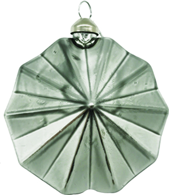 [HH169] 10cm Shiny Ornament - Grey