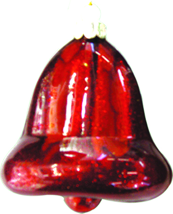 [SH6348] Glass Bell, 11cm