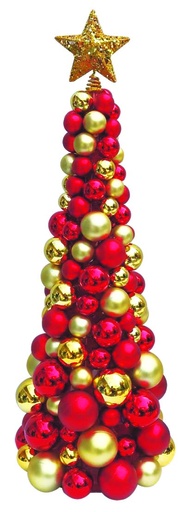 [HT003-GDR] Ball Cone Tree, 90cm