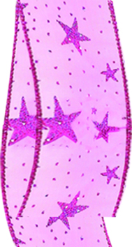 [KC5704GF40] Ribbon #61, 6.5cm x 9.1m Ribbon - Pink