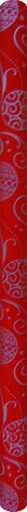 [LI006] 70cm x 10m Gift Wrap - Red with Design
