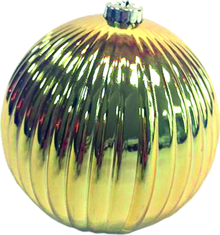 [LF110] Shiny Pumpkin Ball, 20cm