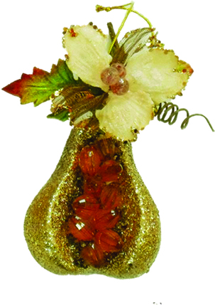 [CH029-GD] Hanging Ornament Fruit, 12.5cm