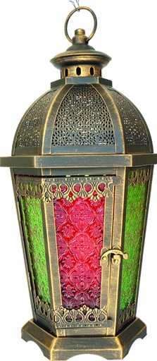 [14519A] Brushed Lantern, 41cm