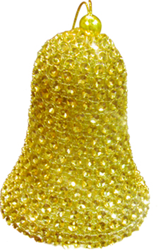 [RN353] 9cm Bell - Champagne