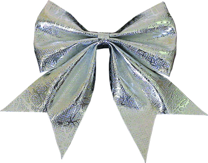 [RN374] 30cm Bow - Silver