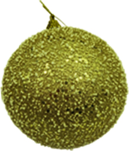 [RN386] 20cm Foam Specked Ball - Champagne