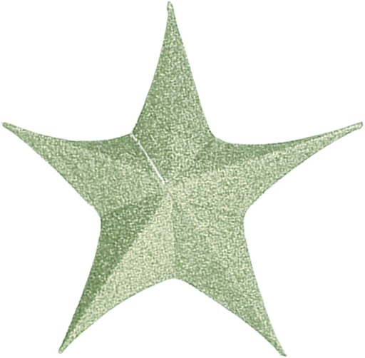 [S0002-S] Collapsible Fabric Star, 75cm