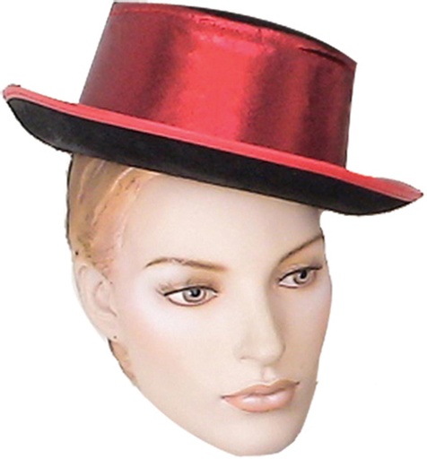 [SH901718-R] Satin Ladies Short Hat