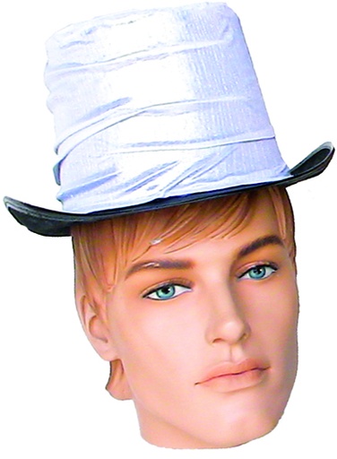 [SH904718-S] Satin Top Hat