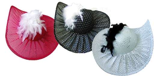 [SH9306H09-B] Feather Hat