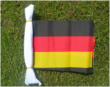 [WC004-GE] Germany Flag Bunting 7meter x 20 x 30cm