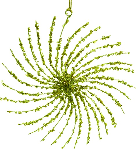 [SL070] Spiral Wire Ornament, 17cm
