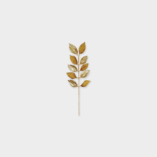 [SL120] Velvet Leaves Spray, 71cm