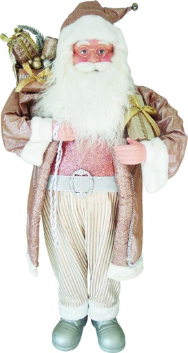 [TP037] 36" Standing Santa - Gold