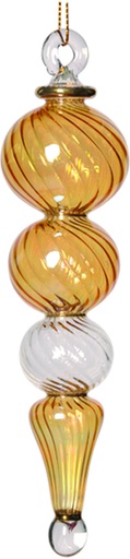 [UN002] Glass Ornament, 18cm