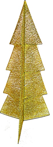 [XQ006-GD] Folding Sisal Tree, 60cm