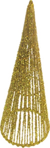 [XQ015-GD] Sisal Cone Tree, 20cm