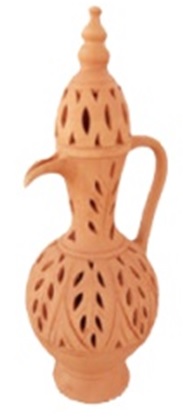 [RM168] 65cm High Traditional Arabic Clay Pot