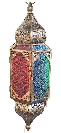 [RM175] Hanging Brushed Lantern, 56cm