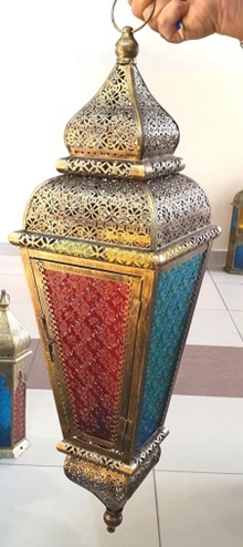 [RM178] Brushed Lantern, 71cm
