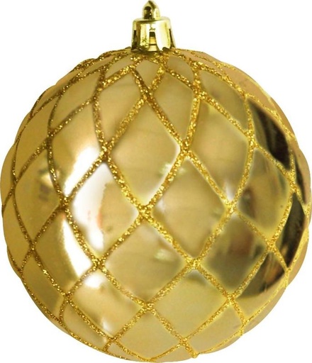 [GT033-GD] Glittered Shiny Ball, 12cm