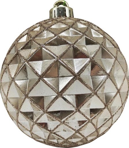 [GT042-CH] Glittered Diamond Ball, 12cm