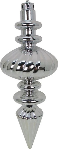 [JN111-S] 30cm Shiny Finial - Silver