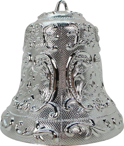[JN114-S] 25cm Flower Bell - Silver