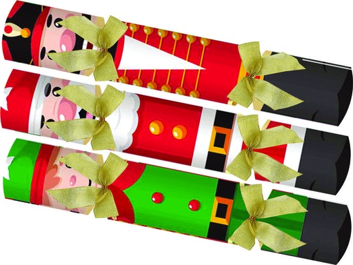 [SBC254] 30cm Classic Crackers w/ Design - Multicolour