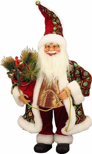 [TP112] Standing Santa with Rope, 65cm