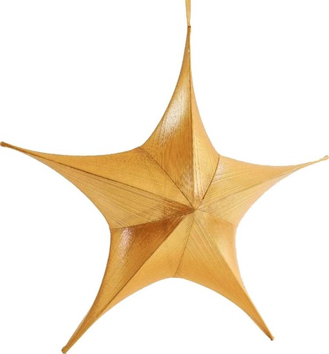 [ZZ015-GD] Collapsible Fabric Star, 95cm
