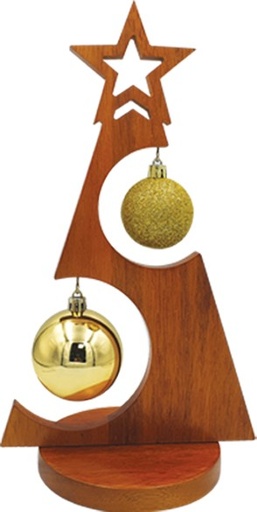 [REF218] Wooden Tree Centerpiece, 30cm