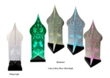 [RM156] 90cm Illuminated decor for console/counter