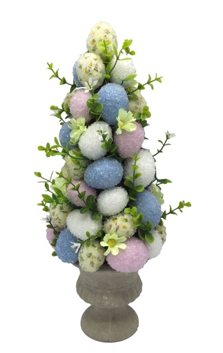 [SA095] 39cm Potted Egg Cone