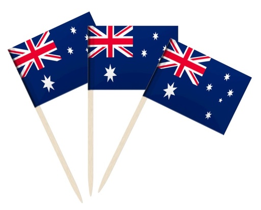 [FD09290] Australian Flag Picks
