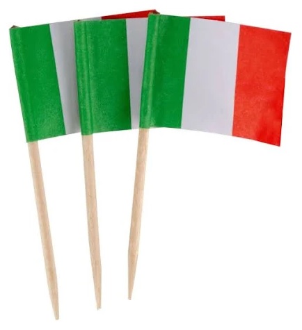 [FD09275] Italian Flag Picks