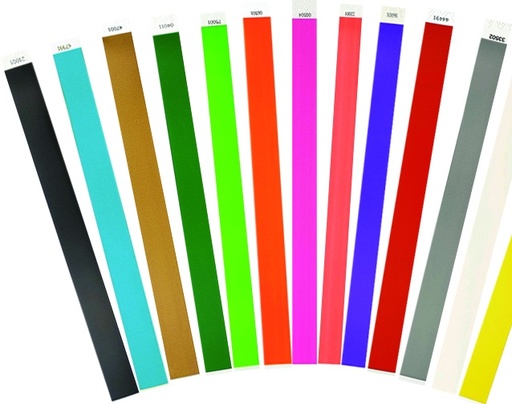 [MT001-T] 3/4" x 10" Eco Galaxy Wristbands - Turquoise